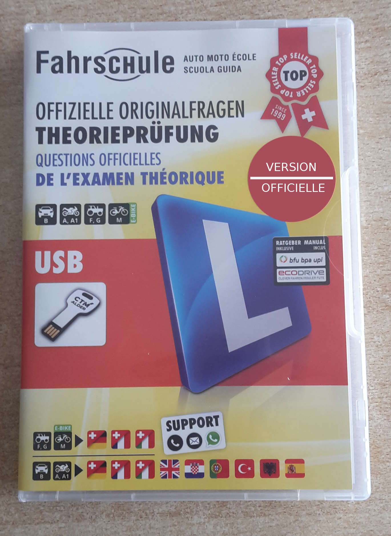Clef USB cat B, A, A1
